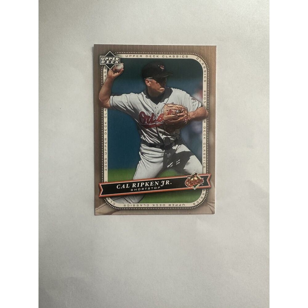 2005 Upper Deck Classics Cal Ripken Jr #17 HOF